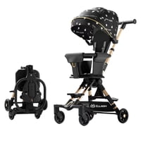 Coche De Paseo Últra Compacto Lubabycas Negro