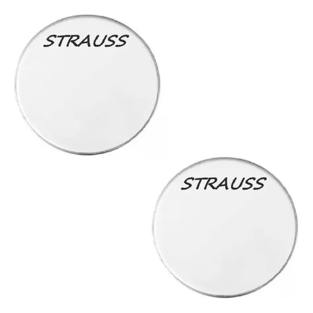 Strauss - Parche Bordonero Transparente 14” - Pa-H3E1