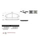 thumbnail image 1 of Pastillas Freno para auto POWERSTOP NXT-1058, 1 of 3