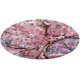 thumbnail image 1 of Flor de Cerezo Alfombra Redonda de Felpa Coral, Antideslizante, No Desprende Pelusas, Lavable y Duradera para Salón, Dormitorio y Habitación de Niños 60cm, 1 of 6