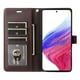 thumbnail image 5 of FOXDOCK Funda tipo Cartera para Samsung Galaxy A32 5G – Cubierta de Cuero PU con Múltiples Ranuras, Bolsillo para Efectivo y Correa de Muñeca, 5 of 6