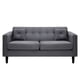 thumbnail image 1 of Sofa New Retro 3c Felpa 00 Gris, 1 of 6