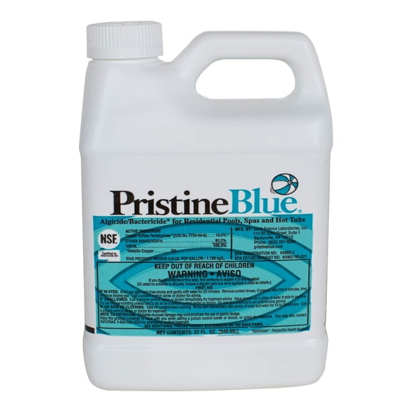 Químico para spa y piscina Pristine Blue 946 ml sin cloro