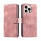 thumbnail image 3 of Funda Cartera para iPhone 14 Pro Max Tapa con Ranuras, Soporte y Correa Rosa, 3 of 5