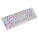 thumbnail image 4 of Teclado Mecánico 61 Key ABS Plasic Classic Durable Para Computadora Portátil White Red Shaft, 4 of 5