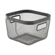 thumbnail image 1 of Cesta Organizador Metalica Cuandrada Contenedor de Almacenamiento Multiuso, 1 of 6