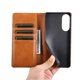 thumbnail image 5 of Funda Cartera para Samsung Galaxy S25 Edge con Ranuras Tarjetas y Soporte - Protección Completa Marrón, 5 of 5