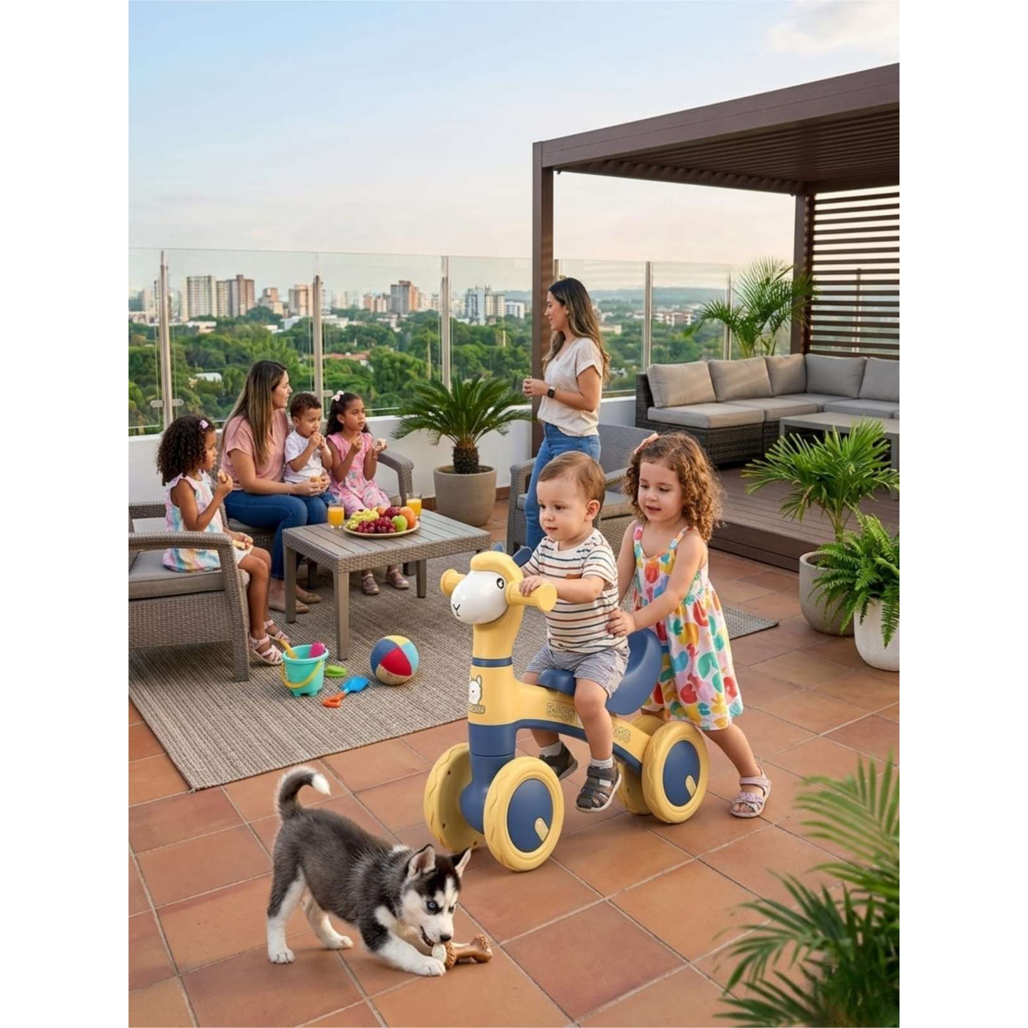 Todo Para El Hogar - Bicicleta Correpasillos De Aprendizaje Y Equilibrio Para Bebes
