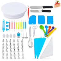 Genérico - Kit De Repostería Para Decoración Postres 66 Piezas Multiuso