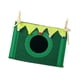 thumbnail image 5 of Cama De Fieltro Caliente Para Nido De Cueva De Escondite De Conejillos De Indias Para Conejo Erizo De Azúcar Planeador Verde L, 5 of 5