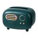 thumbnail image 1 of Caja De Almacenamiento De Servilletas Con Cubierta De Caja De Pa?uelos De Radio Para Muebles De Coche De Gabinete Verde, 1 of 5