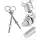 thumbnail image 5 of Eyebolts QWORK roscados de acero inoxidable de 1/2 x 6 pulgadas de largo (paquete de 10), 5 of 8