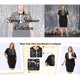 thumbnail image 3 of Agnes Orinda Trajes de Halloween para Mujeres Tallas Grandes Escuela Colegio Bolero Shrugs Tops de Encaje Floral Elegantes Cardigans Transparentes de Manga Corta Abiertos por Delante 1X Negro, 3 of 8
