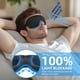 thumbnail image 2 of Máscara para dormir YIVIEW para personas que duermen de lado, paquete de 3, 100% bloquea la luz, 2 of 7