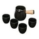 thumbnail image 1 of Tetera De Cerámica Tradicional China Con Mango Lateral Para Acampar, Casa, Cocina, Con 4 Tazas, 1 of 3