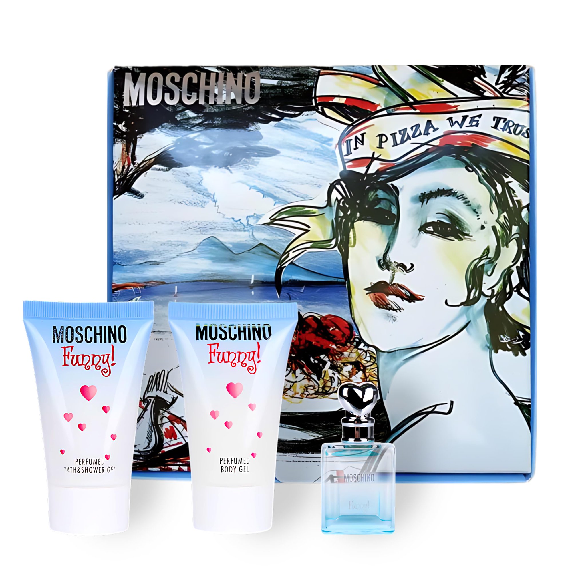 Set De Regalo De Perfume Moschino Funny! Toy 2 Mini Edp Para Mujer