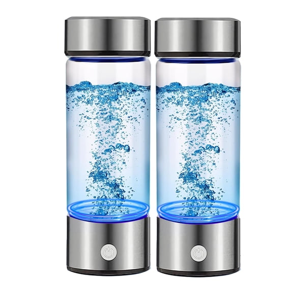 Generador de botellas de agua de hidrógeno Amavheaf con SPE/PEM Tech, paquete de 2