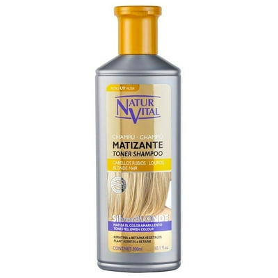 Shampoo Silver Blonde 300 Ml Naturvital