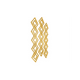 thumbnail image 3 of Espejo Decorativo Dorado Diseño Rombo 87x35cm, 3 of 3