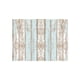 thumbnail image 1 of Alfombra living terraza Madera Vintage Azul 140x220Cm, 1 of 3