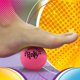 thumbnail image 5 of Pelota de goma rosa de alto rebote JA-RU, 5 of 7