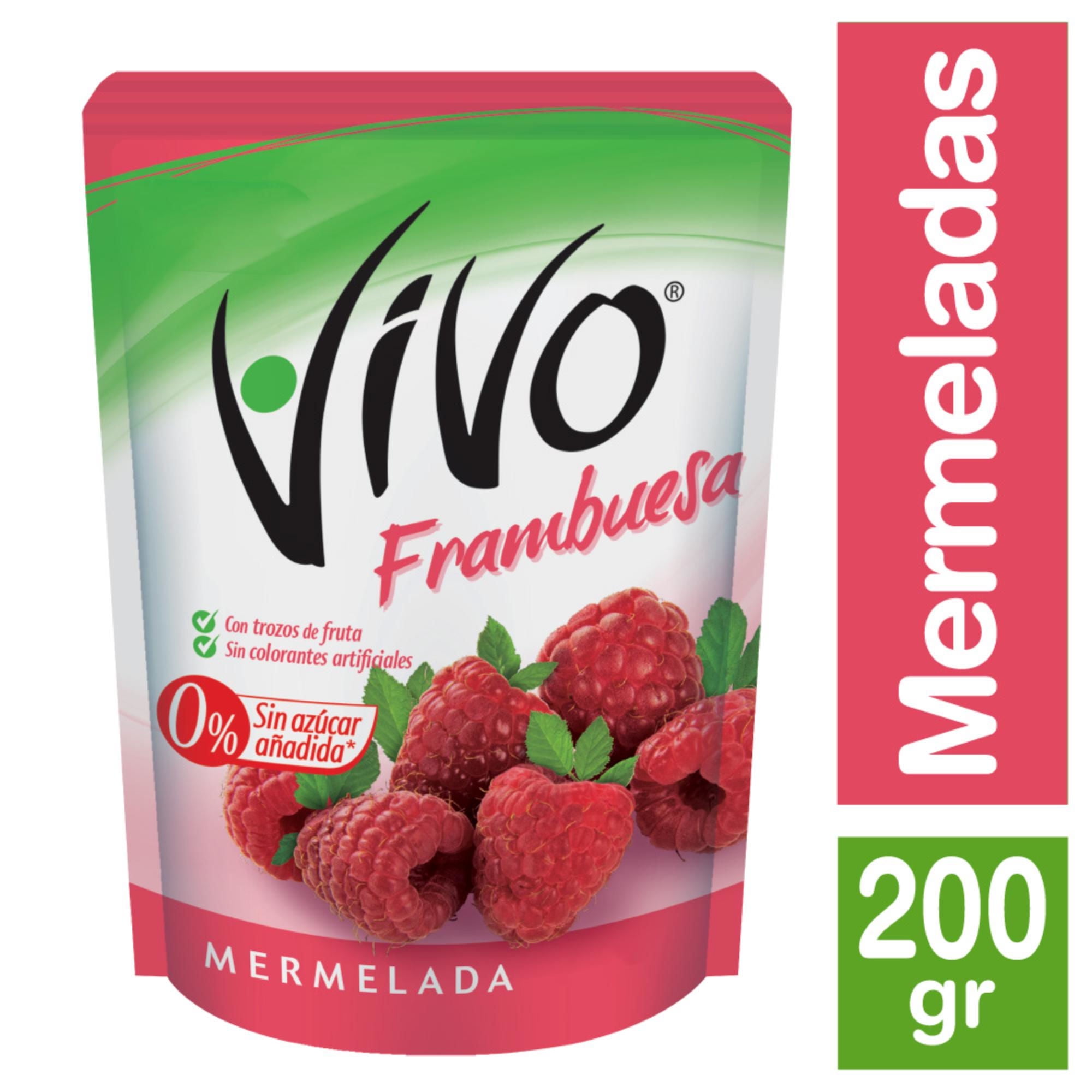 Mermelada Frambuesa 200 g Vivo