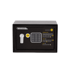 Genérico - Caja De Seguridad Yale Compact 8 Lts Negra