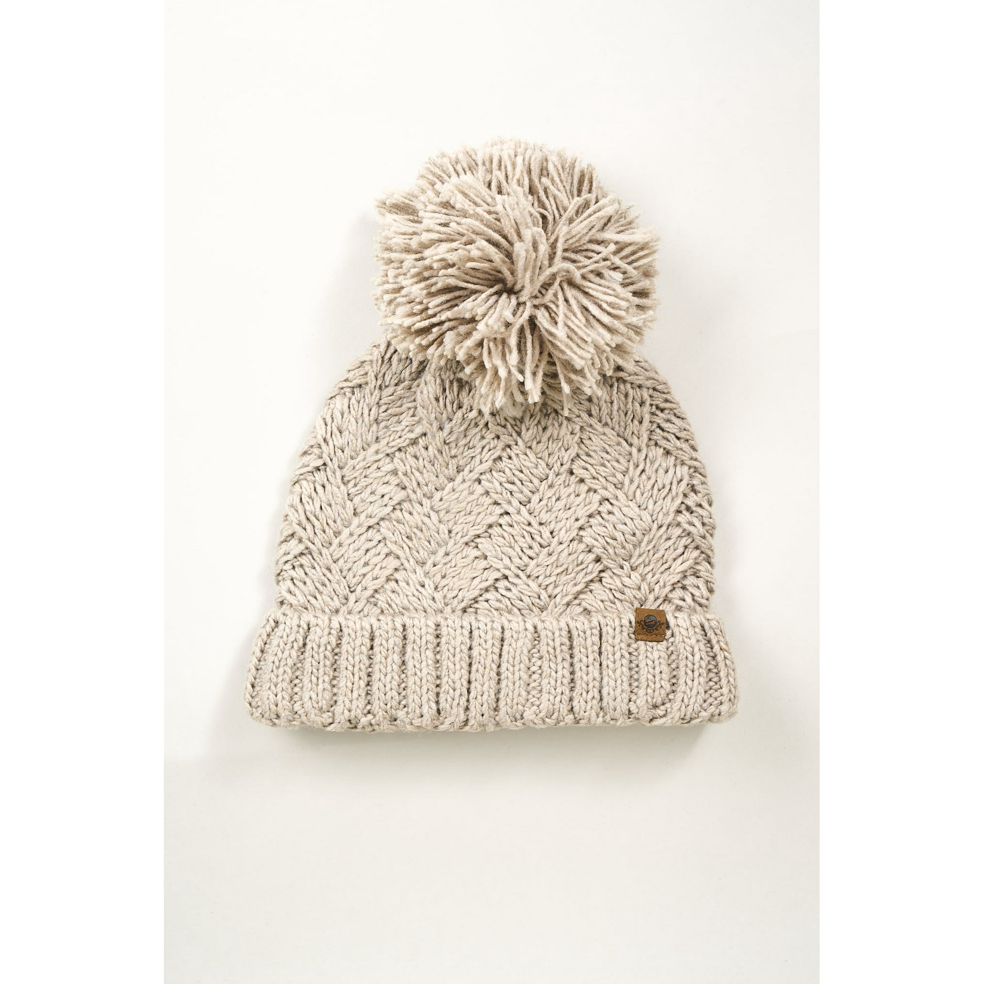 Gorro De Lana Mujer Con Pompon Polemic