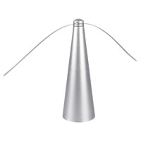 Ioensy - Ventilador Portátil Para Moscas Manténgase Alejado De Las Moscas En Silencio Para Restaurante Barbacoa Interior Plata