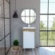 thumbnail image 1 of Mueble Lavamanos Parte 1 Y 2 + Espejo Cuadrado, 1 of 13
