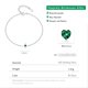 thumbnail image 2 of Pulsera S925 Sterling Silver Cross Ajustable Plata, 2 of 3