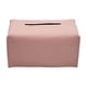 thumbnail image 2 of Dispensador De Servilletas De Caja De Pañuelos De Cuero PU Para Tocador De Mesa Encimera Casa Rosa, 2 of 5