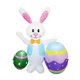 thumbnail image 1 of Conejito Inflable De Pascua Iluminado, Lindo Y Grande, Decoración Para Patio, Fiesta, Evento En Interiores, 1 of 5