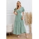 thumbnail image 1 of Maxi Vestido Largo Primavera Mujer Casual Eventos Texturizado 3338, 1 of 3