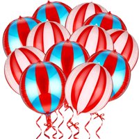 Zubebe - Globos De 22 Pulgadas Para Decoración De Fiestas Con Temática De Carnaval, 12 Unidades