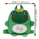 thumbnail image 2 of Children's Casual Cartoon Frog Backpack With Traction Rope, Casual Cute Backpack, 2 of 3