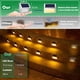 thumbnail image 3 of Paquete de 12 luces solares JSOT impermeables para decoración de escaleras, 3 of 9