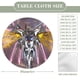 thumbnail image 2 of Mobile Suit Gundam SEED Freedom-theme Fitted Round Tablecloths Elastic Edged Table Covers Waterproof Table Cloth for Kitchen Holiday Party Tables Decor 120cm, 2 of 6