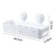 thumbnail image 2 of Estante De Baño Con Ventosas Sin Taladrar, Color Blanco, 2 of 10