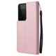 thumbnail image 5 of Funda Cartera para Samsung Galaxy S21 Ultra 5G con Tarjetero, Soporte y Cordón - Protección Oro rosa, 5 of 5