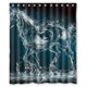 thumbnail image 1 of Cortina de ducha con diseño de caballo de agua, juego de cortinas de baño con ganchos, tamaño 60 x 72 pulgadas, 1 of 3