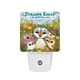 thumbnail image 1 of Puffin Rock Luz nocturna LED con sensor de anochecer a amanecer para dormitorio, baño, pasillo, escaleras - Lámpara LED nocturna de enchufe, 0.5W - 1 pieza, 1 of 6
