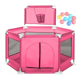 thumbnail image 1 of Corral Seguridad Niños Hexagonal Con Aro De Basket+10 Bola, 1 of 6