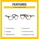 thumbnail image 3 of Anteojos de Lectura vs eyewear Genius G511 Tortuga 1.50, 3 of 5