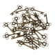 thumbnail image 5 of 30 Piezas étnicas Clave Hueco Charm Colgante Joyas DIY Makings Antique Brass, 5 of 5