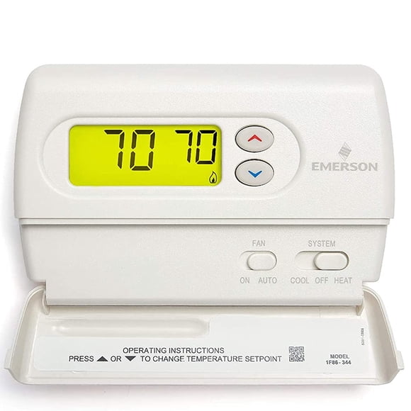 Termostato White-Rodgers Emerson 1F86-344 no programable