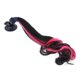 thumbnail image 2 of Casco Trenzas Cola De Caballo Casco De La Motocicleta Peluca Rizada Negro + Rosa, 2 of 5