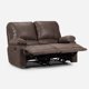 thumbnail image 2 of Sofá Reclinable Bucarest Pu 2 Cuerpos Café, 2 of 13
