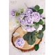 thumbnail image 4 of Flores artificiales N&T NIETING rosas moradas x25 con tallo, 4 of 8
