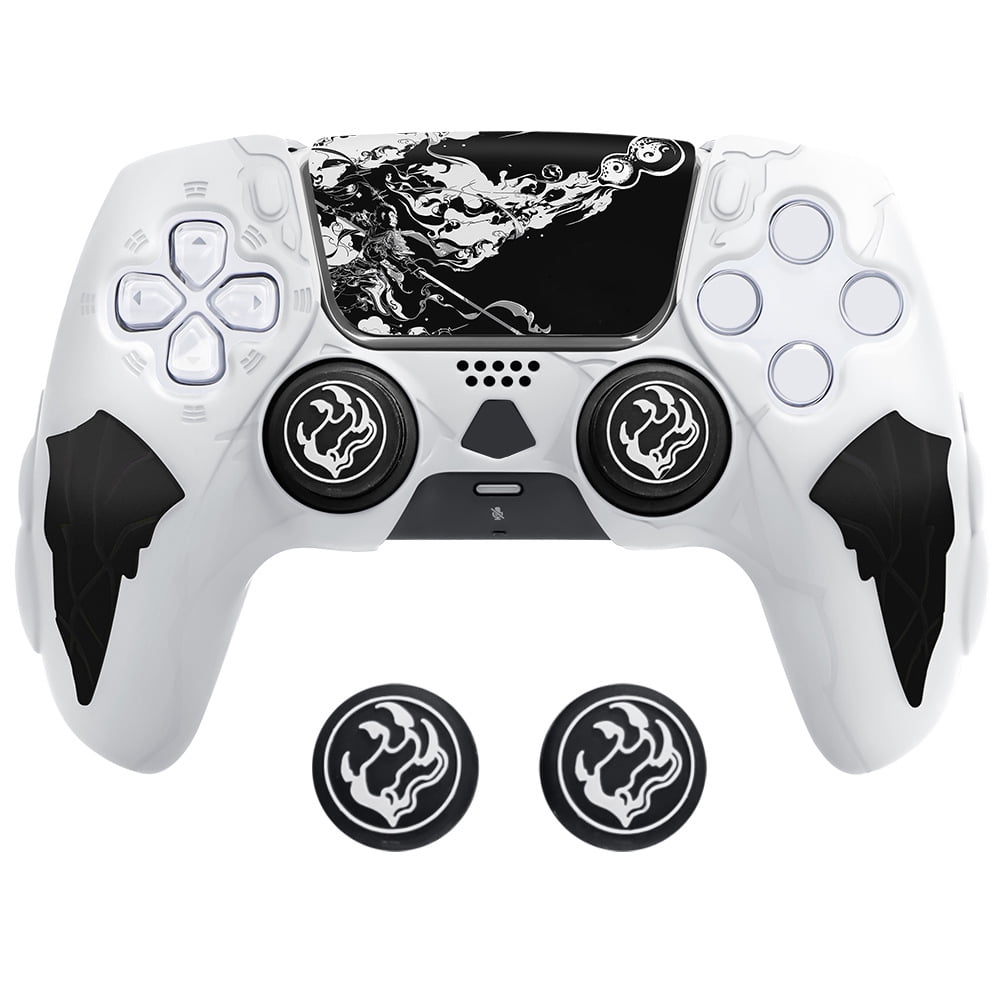 Genérico - Funda Para Controlador Compatible Con Playstation 5 – Funda De Silicona Antideslizante Con Joysticks Para Controlador Ps5